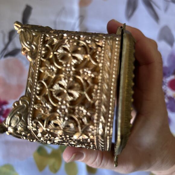 Vintage Sankyo Metal Music Box. Rare. T1 - Picture 5 of 9